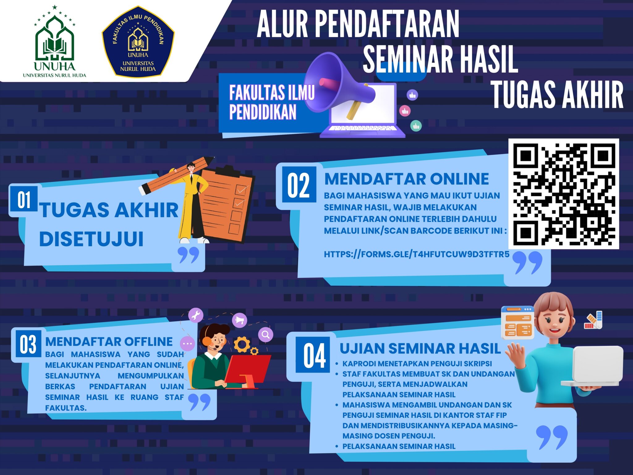 ALUR PENDAFTARAN SEMINAR HASIL
