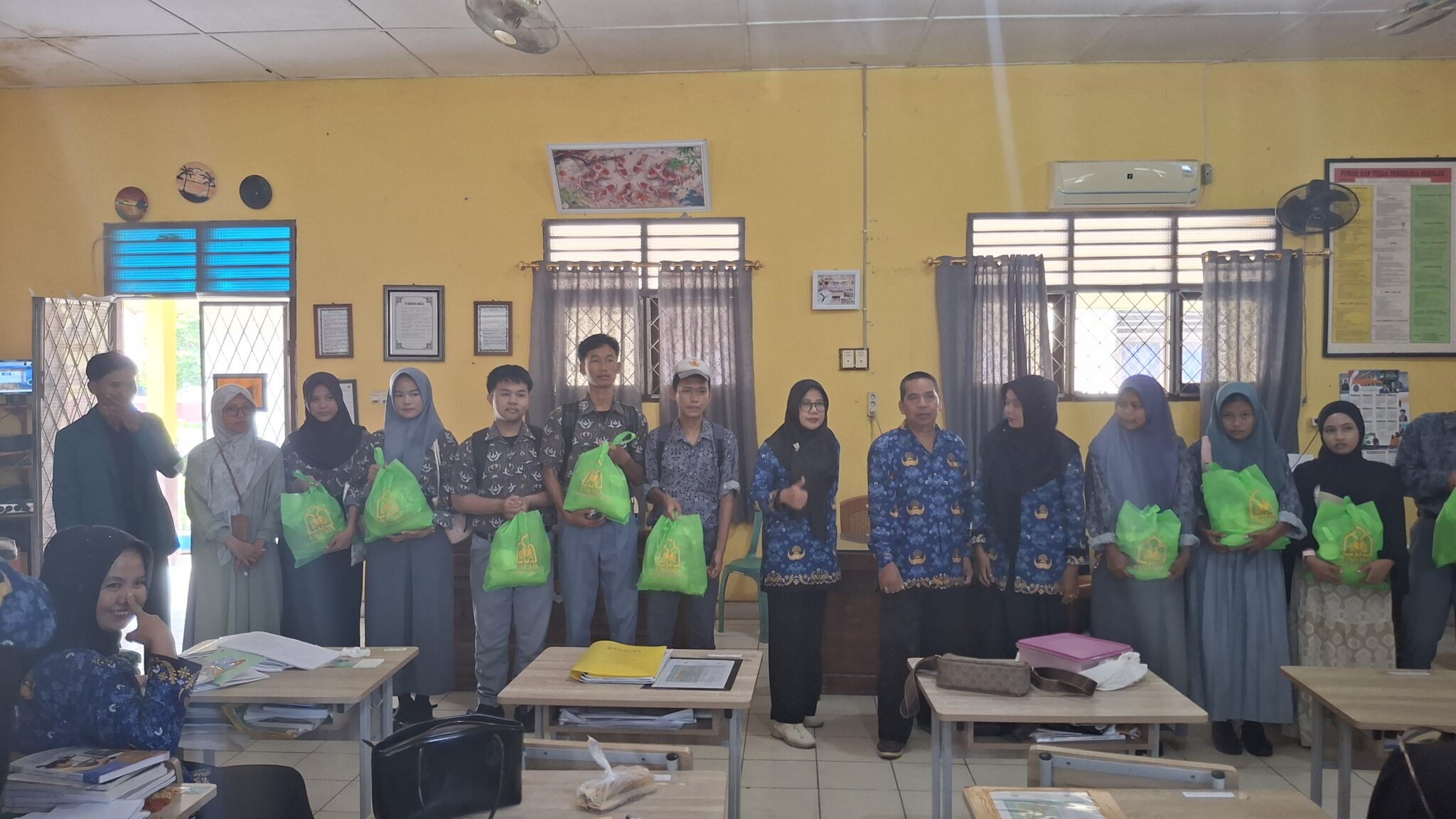FIP UNUHA Kembali Gelar Kegiatan Tebar Hikmah Ramadhan dan Sosialisasi Unuha di Kabupaten OKI