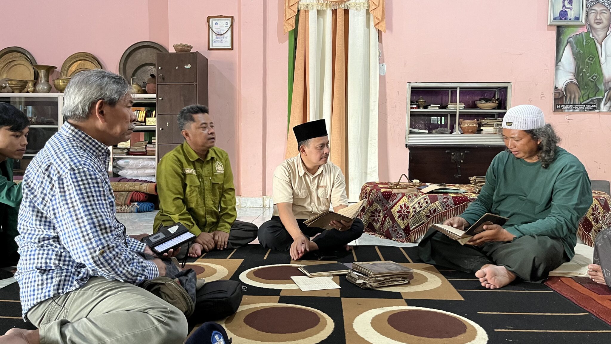 Universitas Nurul Huda Siap Dukung Tanjung Kukuh  Menjadi Desa Budaya Komering